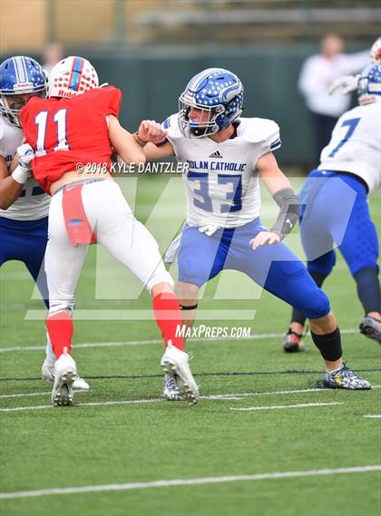 Thumbnail 3 in Nolan Catholic vs. Parish Episcopal (TAPPS  Division 1 Quarterfinal) photogallery.