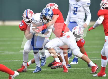 Thumbnail 2 in Nolan Catholic vs. Parish Episcopal (TAPPS  Division 1 Quarterfinal) photogallery.