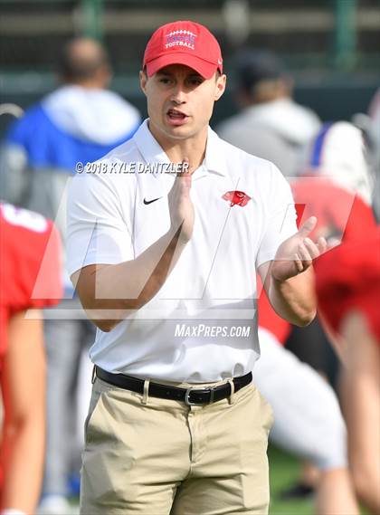 Thumbnail 3 in Nolan Catholic vs. Parish Episcopal (TAPPS  Division 1 Quarterfinal) photogallery.