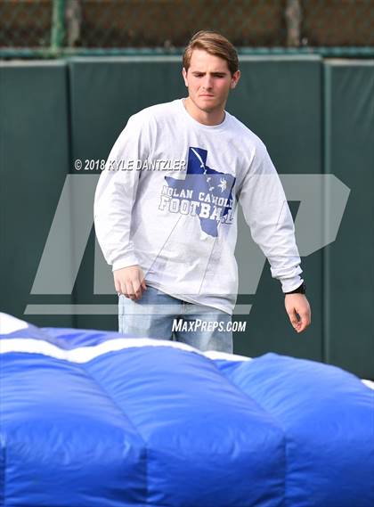 Thumbnail 2 in Nolan Catholic vs. Parish Episcopal (TAPPS  Division 1 Quarterfinal) photogallery.