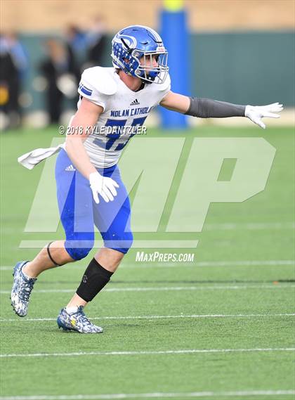 Thumbnail 3 in Nolan Catholic vs. Parish Episcopal (TAPPS  Division 1 Quarterfinal) photogallery.