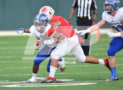 Thumbnail 2 in Nolan Catholic vs. Parish Episcopal (TAPPS  Division 1 Quarterfinal) photogallery.