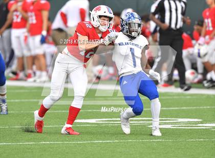 Thumbnail 2 in Nolan Catholic vs. Parish Episcopal (TAPPS  Division 1 Quarterfinal) photogallery.