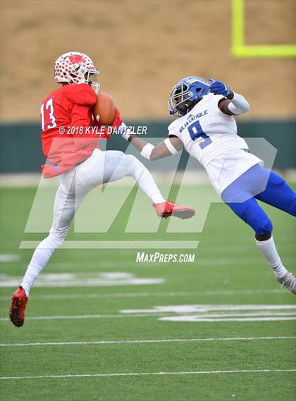 Thumbnail 2 in Nolan Catholic vs. Parish Episcopal (TAPPS  Division 1 Quarterfinal) photogallery.