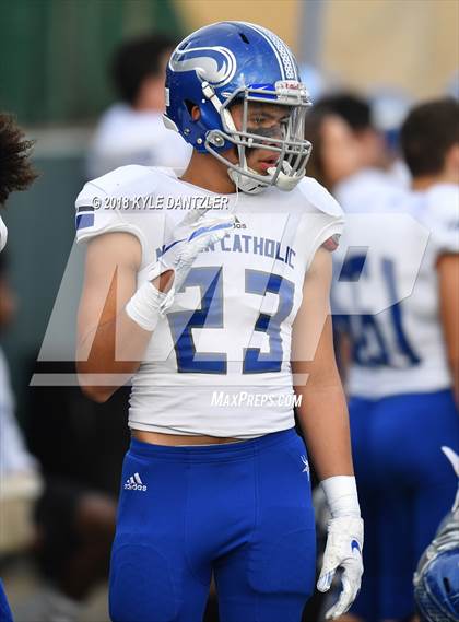 Thumbnail 1 in Nolan Catholic vs. Parish Episcopal (TAPPS  Division 1 Quarterfinal) photogallery.