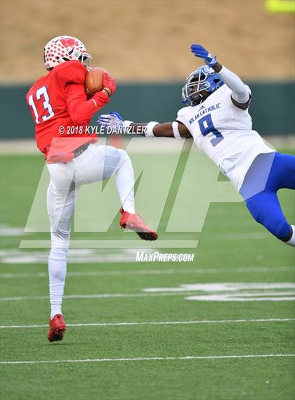 Thumbnail 3 in Nolan Catholic vs. Parish Episcopal (TAPPS  Division 1 Quarterfinal) photogallery.