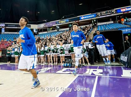 Thumbnail 1 in Liberty Ranch vs. Capital Christian (CIF SJS D4 Final) photogallery.