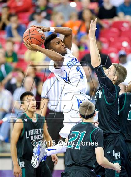 Thumbnail 1 in Liberty Ranch vs. Capital Christian (CIF SJS D4 Final) photogallery.