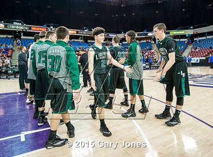 Thumbnail 1 in Liberty Ranch vs. Capital Christian (CIF SJS D4 Final) photogallery.