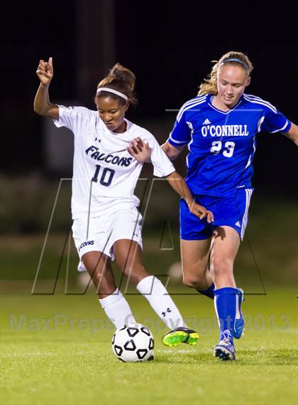 Thumbnail 2 in Bishop O'Connell vs Our Lady of Good Counsel (WCAC Final) photogallery.