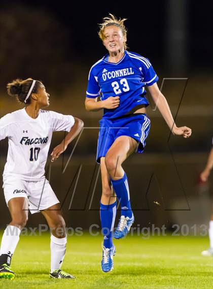 Thumbnail 2 in Bishop O'Connell vs Our Lady of Good Counsel (WCAC Final) photogallery.