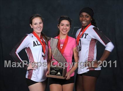 Thumbnail 2 in Albany vs. Cathedral Catholic (CIF State D3 Trophy/Team Awards) photogallery.
