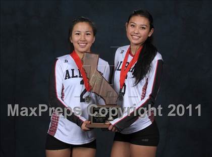 Thumbnail 3 in Albany vs. Cathedral Catholic (CIF State D3 Trophy/Team Awards) photogallery.