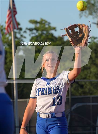 Thumbnail 1 in Clear Springs vs. Katy (UIL 6A D1 Softball Regional Semifinal) photogallery.