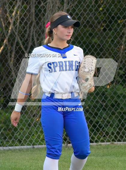 Thumbnail 3 in Clear Springs vs. Katy (UIL 6A D1 Softball Regional Semifinal) photogallery.