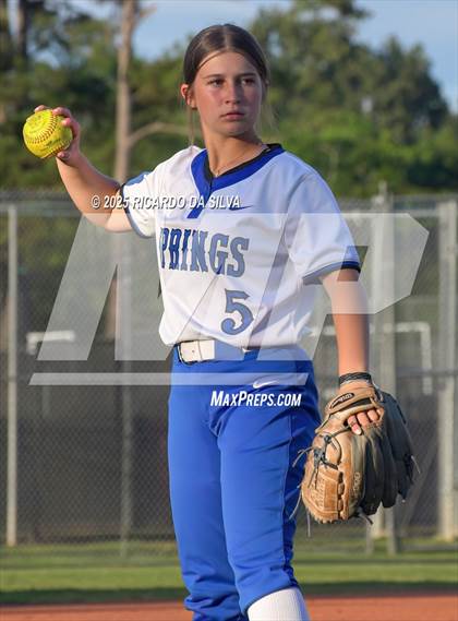 Thumbnail 1 in Clear Springs vs. Katy (UIL 6A D1 Softball Regional Semifinal) photogallery.