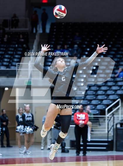 Thumbnail 2 in Wimberley vs. Randall (UIL 4A Volleyball Division II Final) photogallery.
