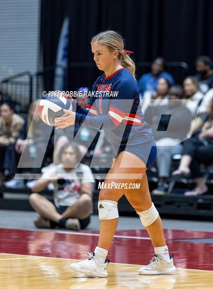 Thumbnail 1 in Wimberley vs. Randall (UIL 4A Volleyball Division II Final) photogallery.