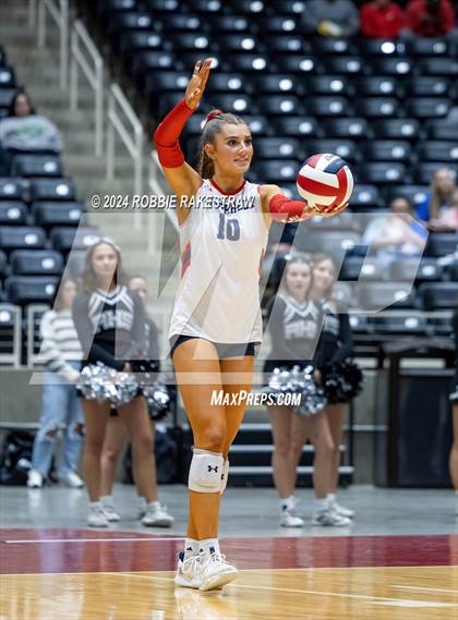 Thumbnail 3 in Wimberley vs. Randall (UIL 4A Volleyball Division II Final) photogallery.
