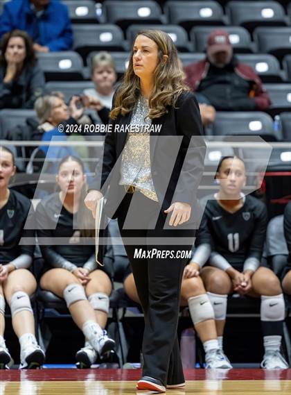 Thumbnail 1 in Wimberley vs. Randall (UIL 4A Volleyball Division II Final) photogallery.