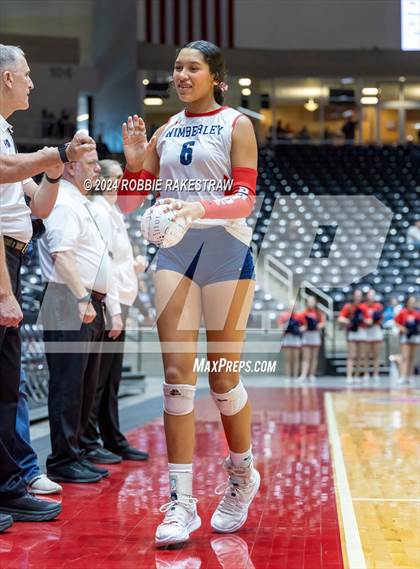 Thumbnail 1 in Wimberley vs. Randall (UIL 4A Volleyball Division II Final) photogallery.