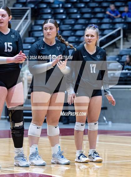 Thumbnail 3 in Wimberley vs. Randall (UIL 4A Volleyball Division II Final) photogallery.