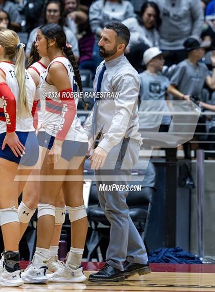 Thumbnail 2 in Wimberley vs. Randall (UIL 4A Volleyball Division II Final) photogallery.