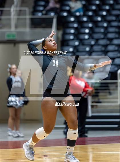Thumbnail 3 in Wimberley vs. Randall (UIL 4A Volleyball Division II Final) photogallery.