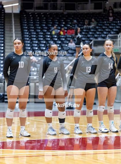 Thumbnail 1 in Wimberley vs. Randall (UIL 4A Volleyball Division II Final) photogallery.