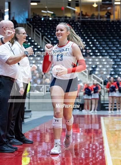 Thumbnail 2 in Wimberley vs. Randall (UIL 4A Volleyball Division II Final) photogallery.