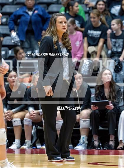 Thumbnail 2 in Wimberley vs. Randall (UIL 4A Volleyball Division II Final) photogallery.