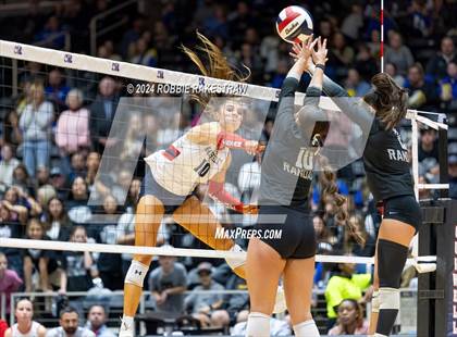 Thumbnail 2 in Wimberley vs. Randall (UIL 4A Volleyball Division II Final) photogallery.