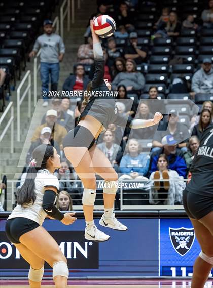 Thumbnail 2 in Wimberley vs. Randall (UIL 4A Volleyball Division II Final) photogallery.