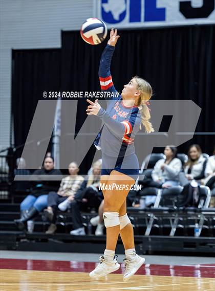 Thumbnail 1 in Wimberley vs. Randall (UIL 4A Volleyball Division II Final) photogallery.