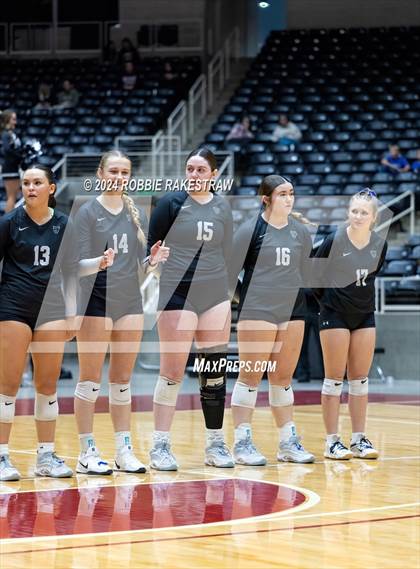 Thumbnail 1 in Wimberley vs. Randall (UIL 4A Volleyball Division II Final) photogallery.