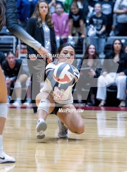 Thumbnail 2 in Wimberley vs. Randall (UIL 4A Volleyball Division II Final) photogallery.