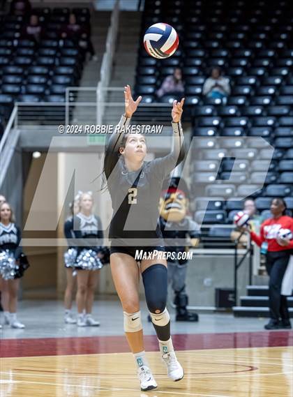 Thumbnail 2 in Wimberley vs. Randall (UIL 4A Volleyball Division II Final) photogallery.