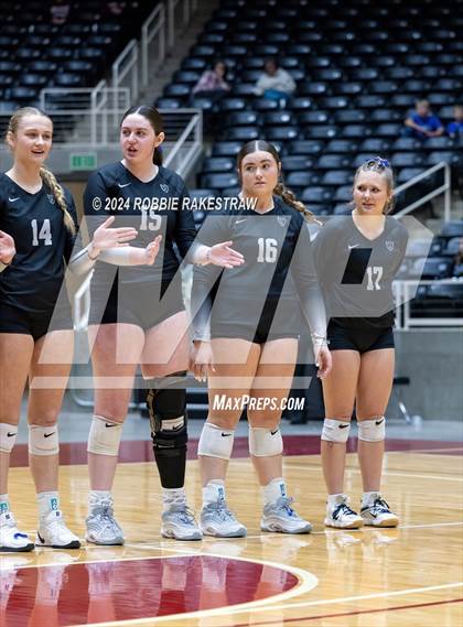 Thumbnail 2 in Wimberley vs. Randall (UIL 4A Volleyball Division II Final) photogallery.