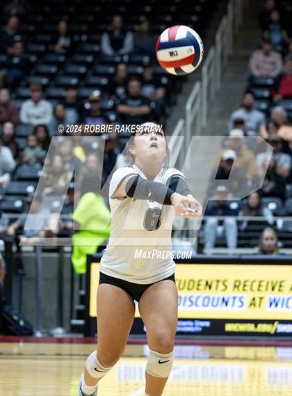 Thumbnail 3 in Wimberley vs. Randall (UIL 4A Volleyball Division II Final) photogallery.