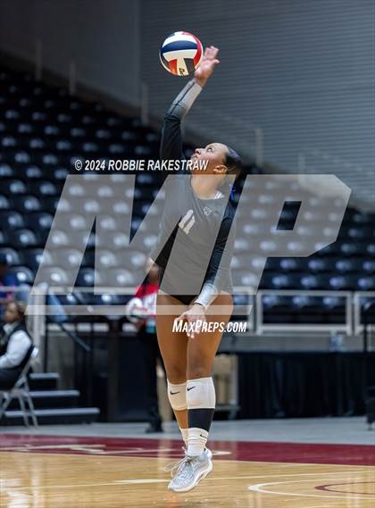 Thumbnail 1 in Wimberley vs. Randall (UIL 4A Volleyball Division II Final) photogallery.