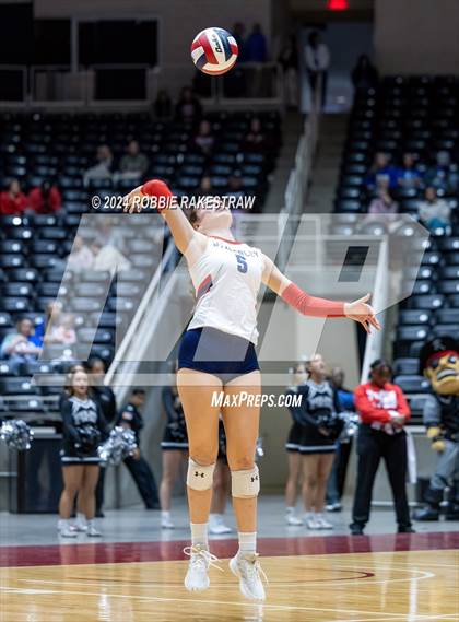 Thumbnail 1 in Wimberley vs. Randall (UIL 4A Volleyball Division II Final) photogallery.