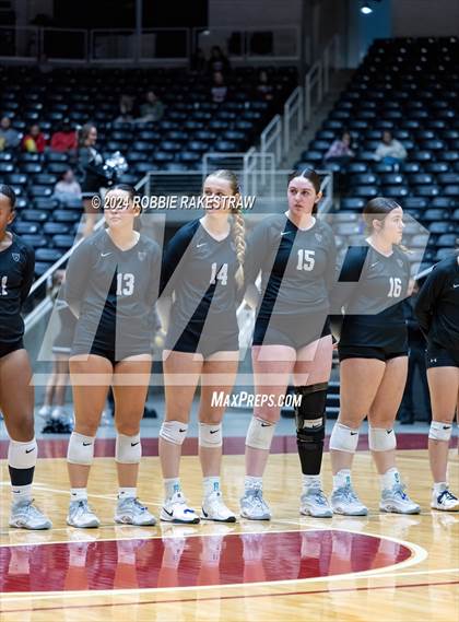 Thumbnail 3 in Wimberley vs. Randall (UIL 4A Volleyball Division II Final) photogallery.