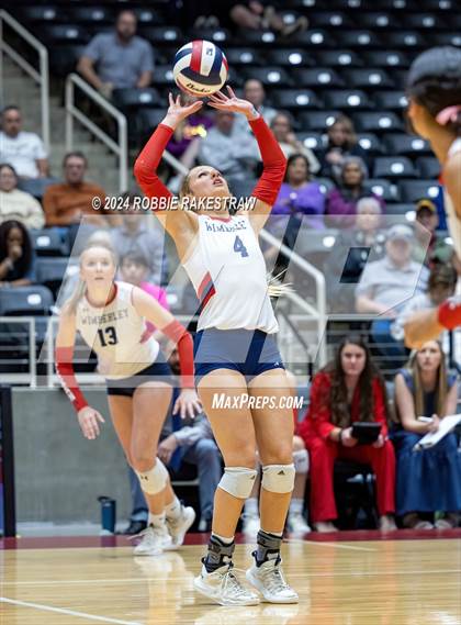 Thumbnail 2 in Wimberley vs. Randall (UIL 4A Volleyball Division II Final) photogallery.