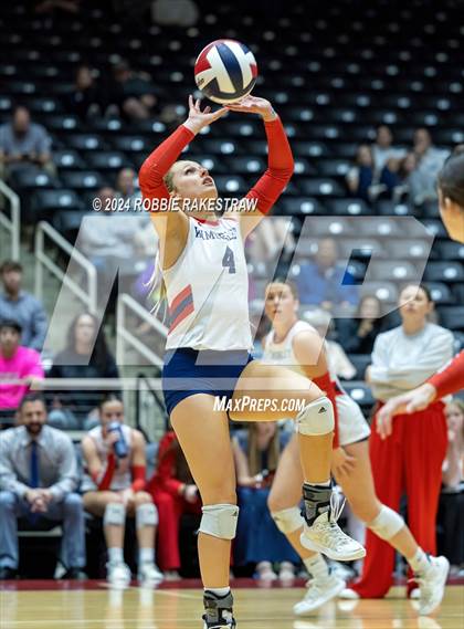 Thumbnail 2 in Wimberley vs. Randall (UIL 4A Volleyball Division II Final) photogallery.