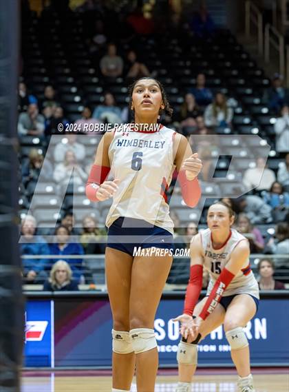 Thumbnail 3 in Wimberley vs. Randall (UIL 4A Volleyball Division II Final) photogallery.