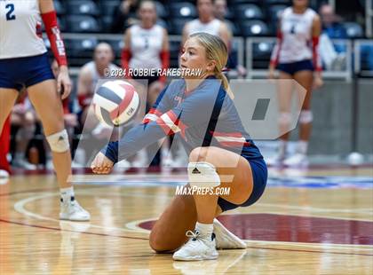 Thumbnail 2 in Wimberley vs. Randall (UIL 4A Volleyball Division II Final) photogallery.