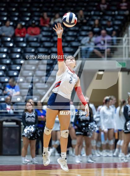 Thumbnail 3 in Wimberley vs. Randall (UIL 4A Volleyball Division II Final) photogallery.