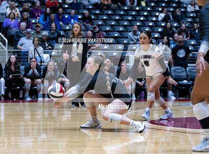 Thumbnail 2 in Wimberley vs. Randall (UIL 4A Volleyball Division II Final) photogallery.