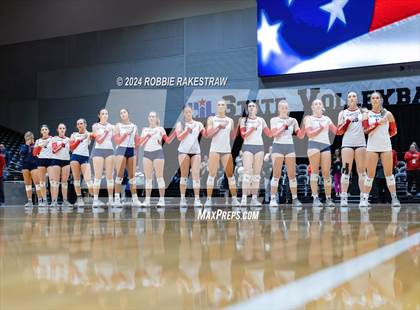 Thumbnail 3 in Wimberley vs. Randall (UIL 4A Volleyball Division II Final) photogallery.