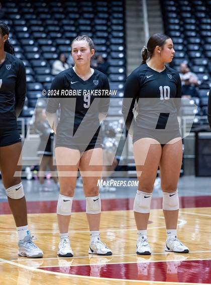Thumbnail 3 in Wimberley vs. Randall (UIL 4A Volleyball Division II Final) photogallery.